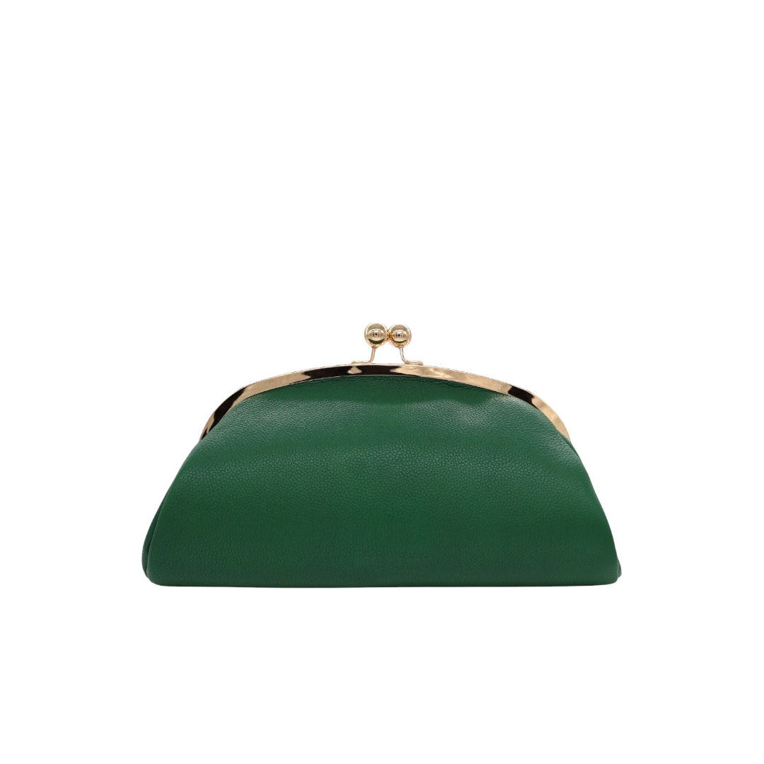 Aluna Green - Embossed Leather