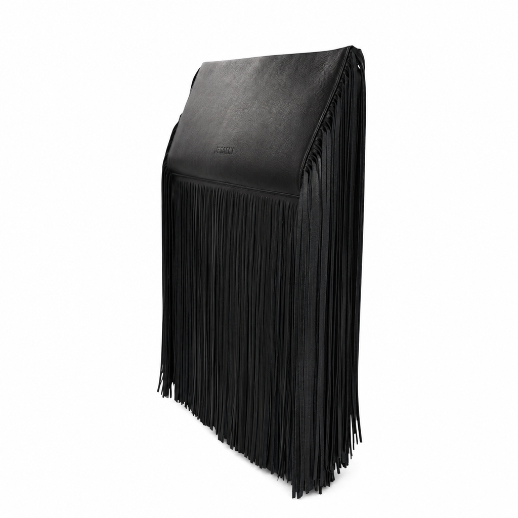 Riga Clutch – Flecos Negra PRE ORDER