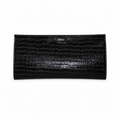 Riga Clutch – Nera effetto coccodrillo