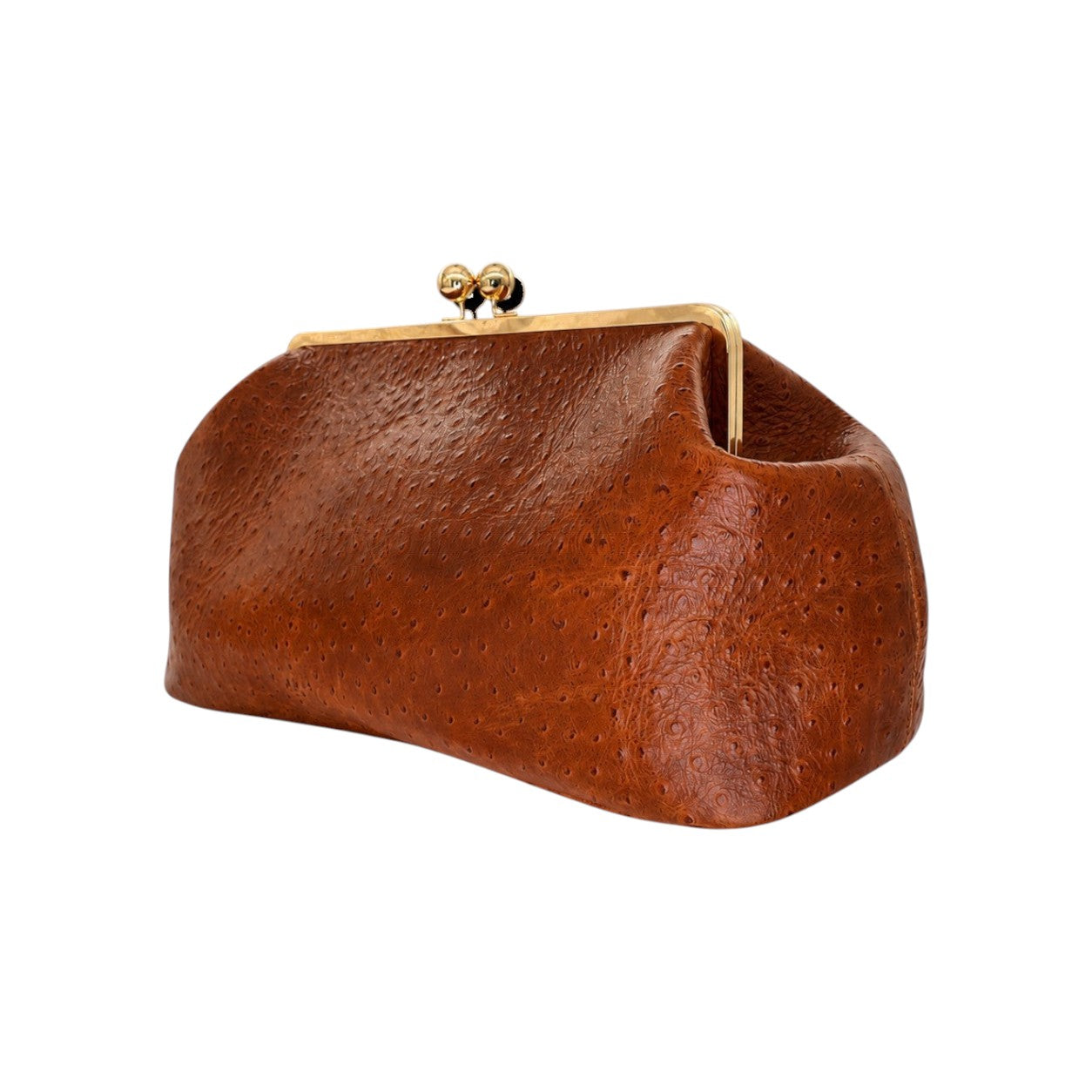 Sette - Cognac Embossed leather