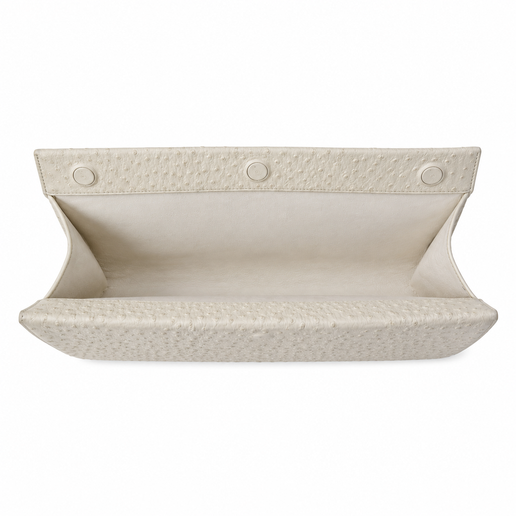 Riga Clutch – Ivory