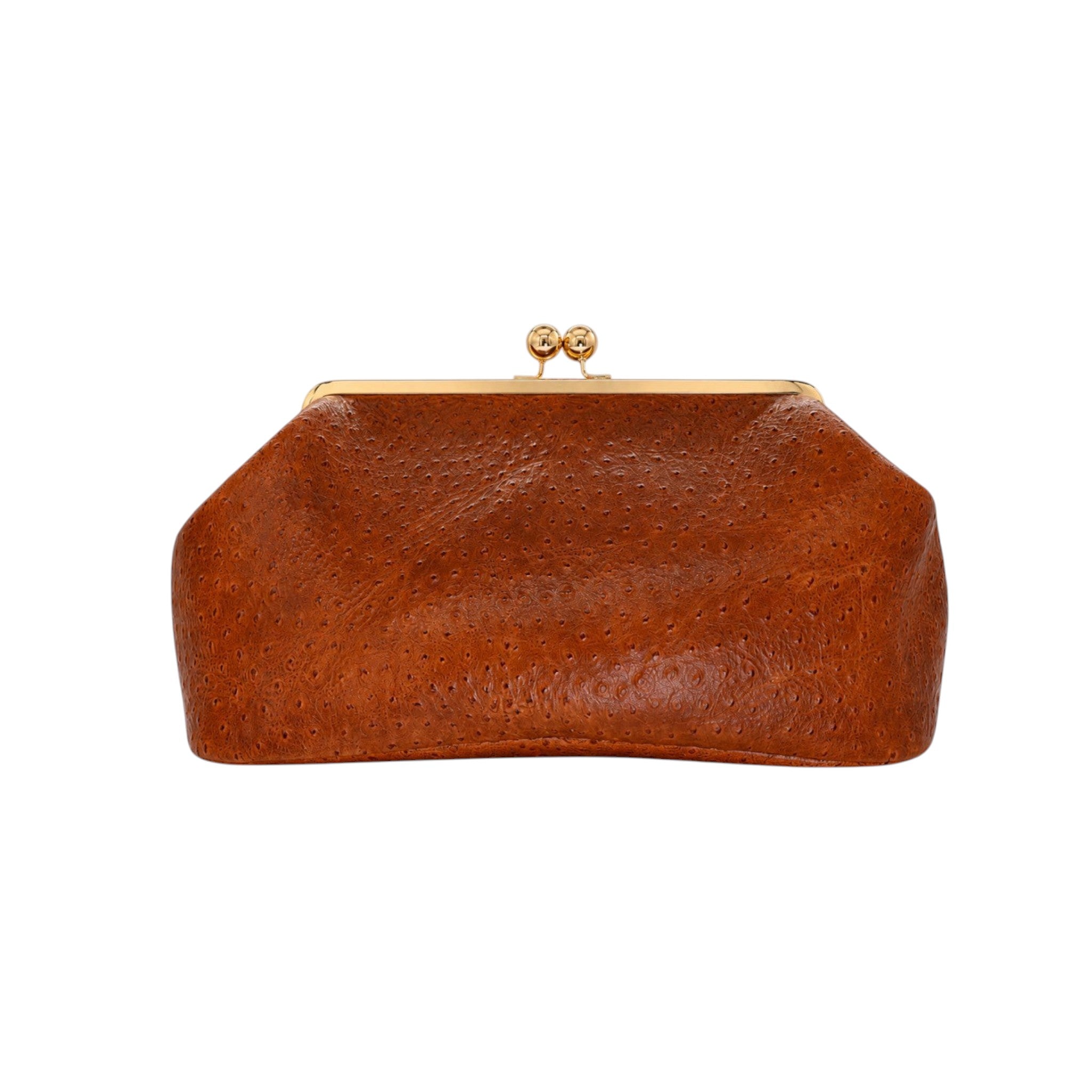 Sette - Cognac Embossed leather